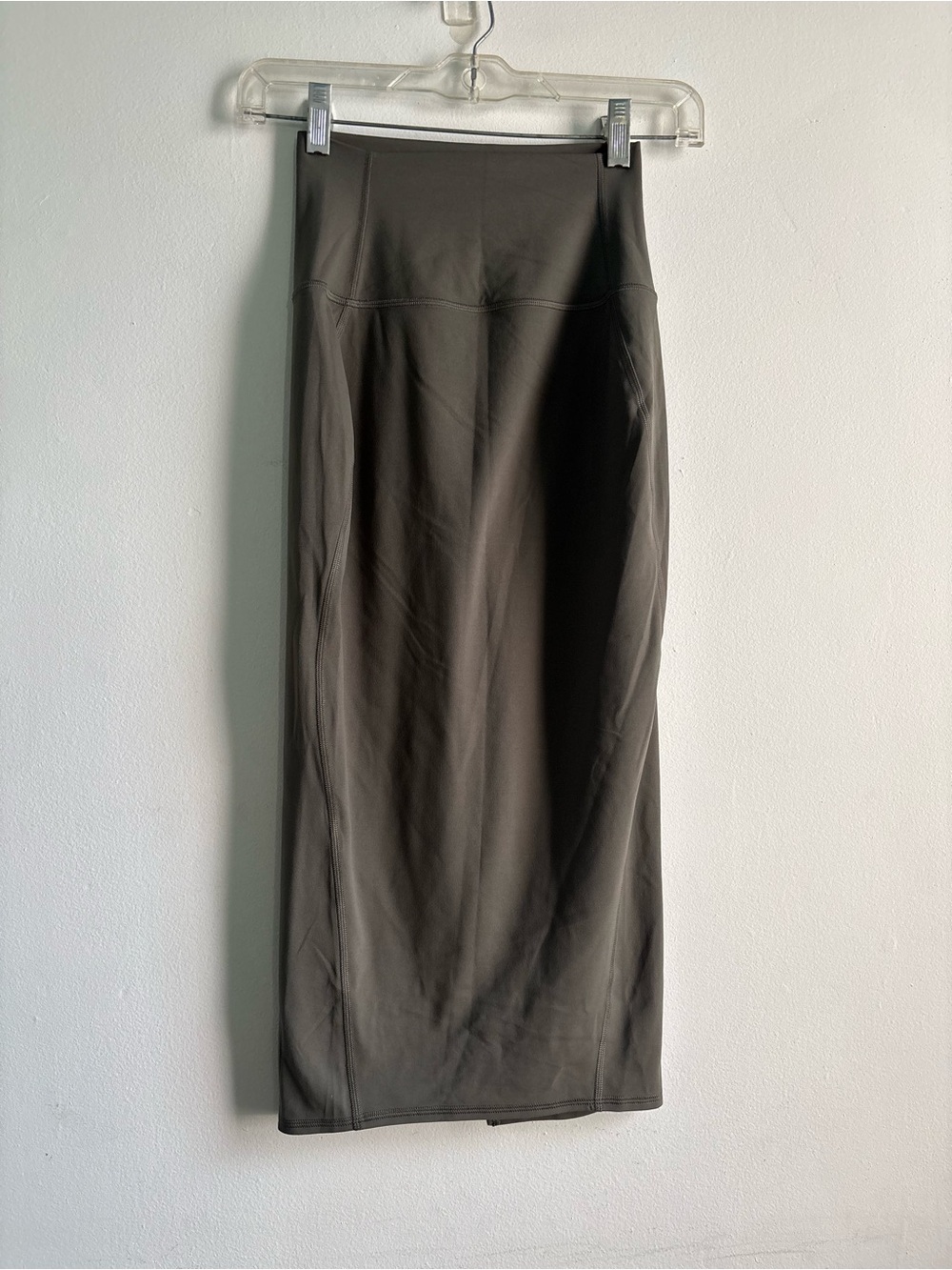 lululemon athletica Olive Gray Maxi Skirt